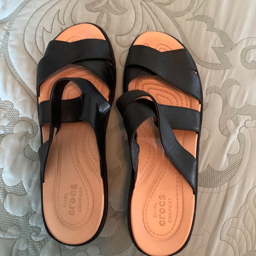 Croc Strap Sandals